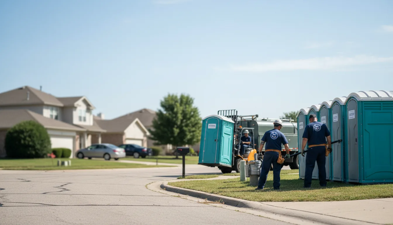 Porta Potty Rental in Grantville, KS near me